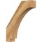 Ekena Millwork 4"W x 18"D x 22"H Imperial Rough Sawn Knee Brace, Western Red Cedar BRC04X18X22IMP00RWR - alternate 1